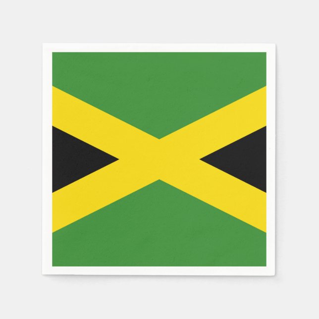 Flag of Jamaica Napkin (Front)