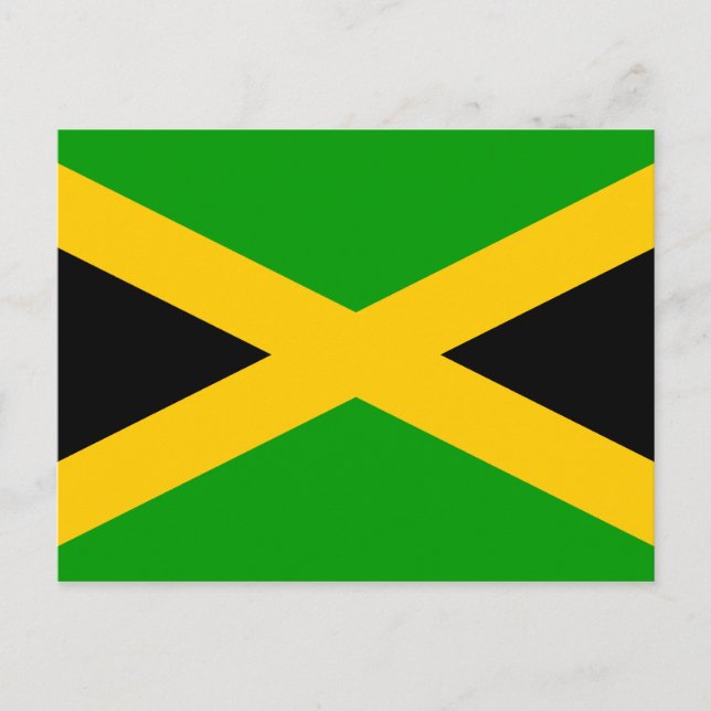 Flag of Jamaica Postcard (Front)