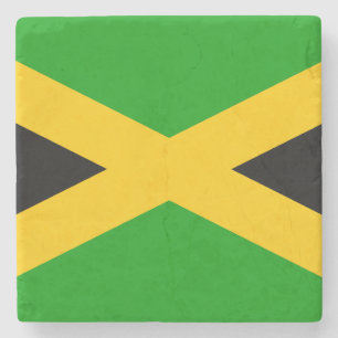 Flag of Jamaica Stone Coaster