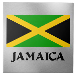 Flag of Jamaica Tile