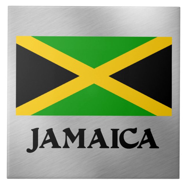 Flag of Jamaica Tile (Front)