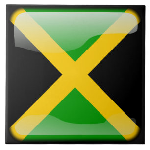 Flag of Jamaica Tile