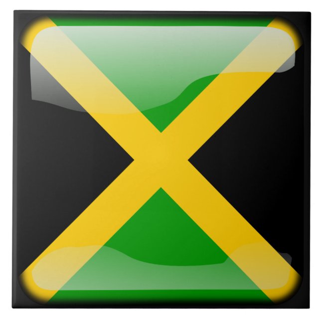 Flag of Jamaica Tile (Front)