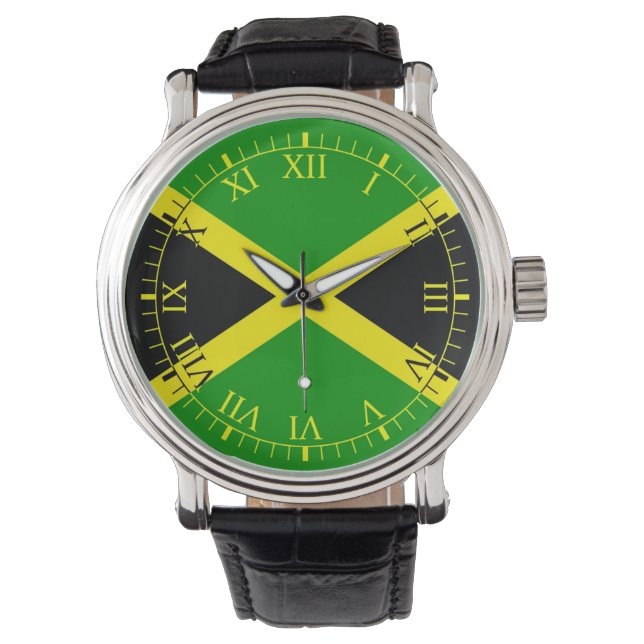 Flag of Jamaica Watch (Front)