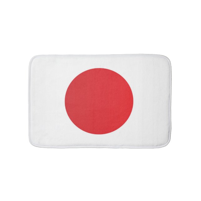 Flag of Japan Bath Mat (Front)
