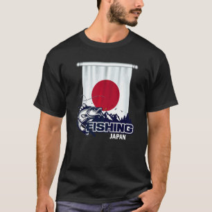 Flag Of Japan Fishing In Japan Fishing T-Shirt
