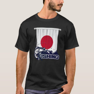 Flag Of Japan Fishing In Japan T-Shirt