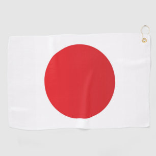 Flag of Japan Golf Towel