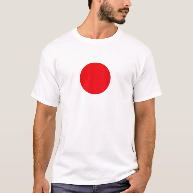 Flag of Japan - Japanese Flag - 日章旗 - 日の丸 - 日本の国旗 T-Shirt (Front)