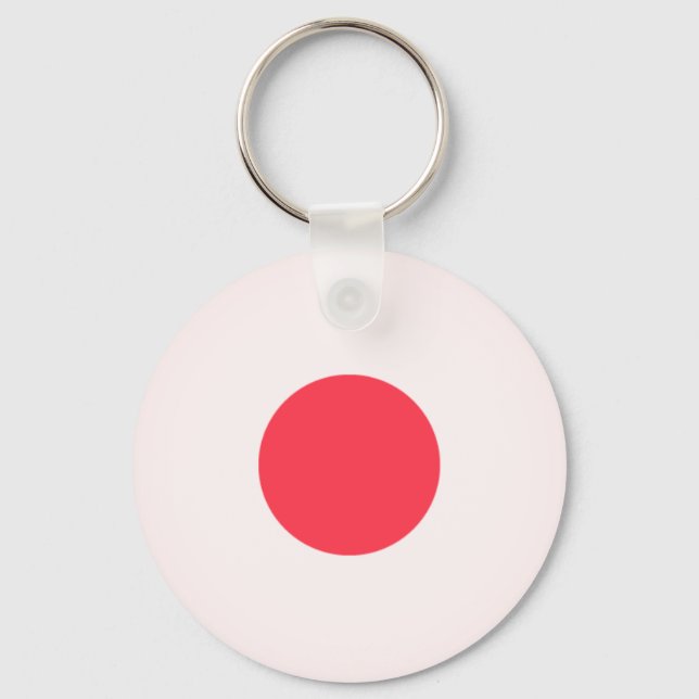 Flag of Japan Key Ring (Front)