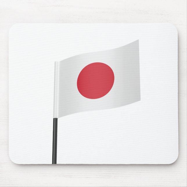 Flag of Japan Mouse Mat (Front)
