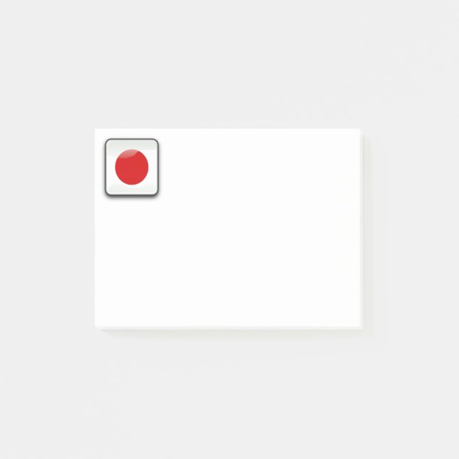 Flag of Japan Post-it Notes (Front)