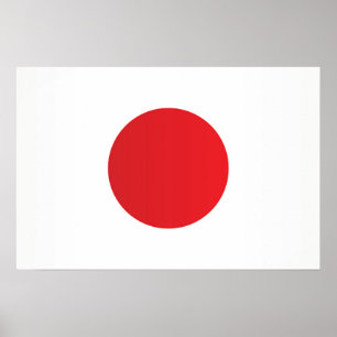 Flag of Japan Poster