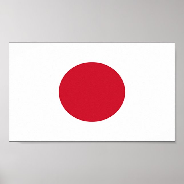 Flag of Japan Poster (Front)
