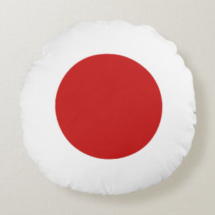 Flag of Japan Round Cushion