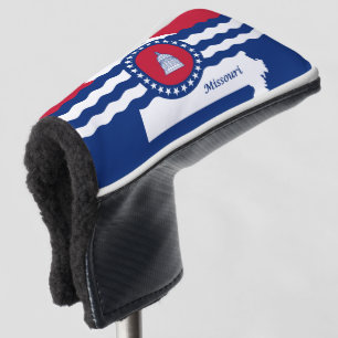 Flag of Jefferson city, Missouri Golf Head Cover