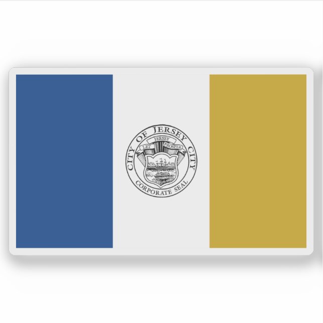 Flag of Jersey City, New Jersey, USA (Front)