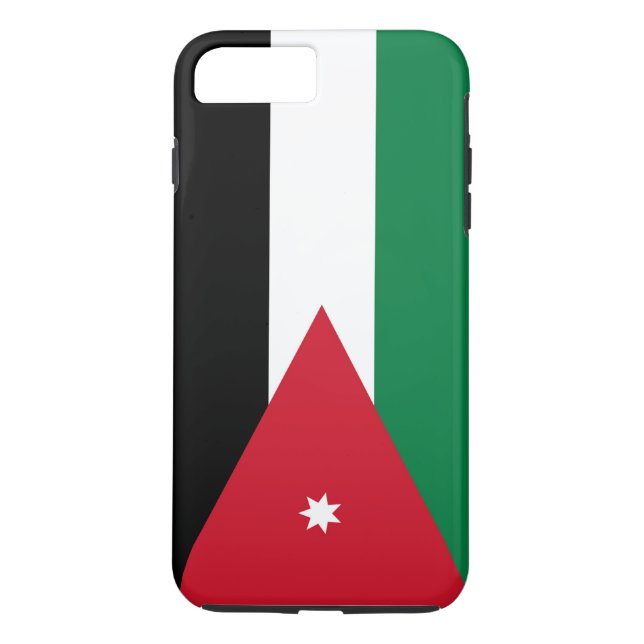 Flag of Jordan Case-Mate iPhone Case (Back)