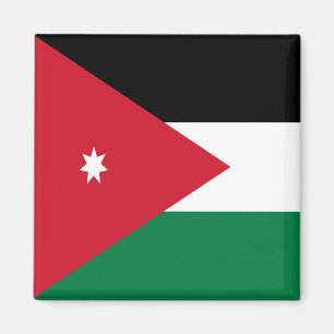 Flag of Jordan Magnet