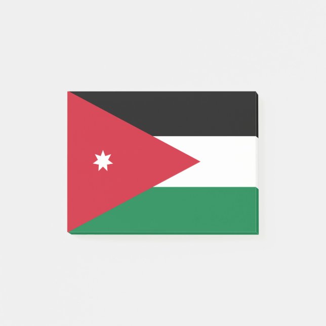Flag of Jordan Post-it® Notes (Front)