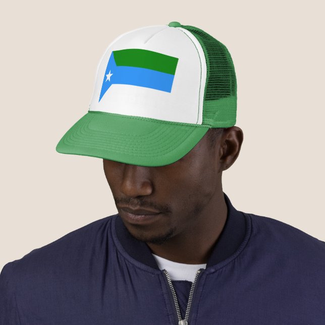 Flag of Jubaland, Somalia Trucker Hat (In Situ)