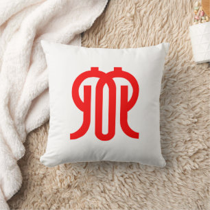 Flag of Kanagawa Prefecture, Japan Cushion