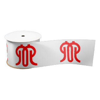 Flag of Kanagawa Prefecture, Japan Satin Ribbon