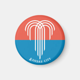Flag of Kansas City (2023), Missouri Magnet