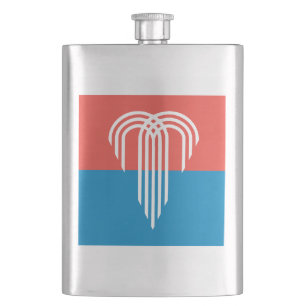 Flag of Kansas City, Missouri Hip Flask