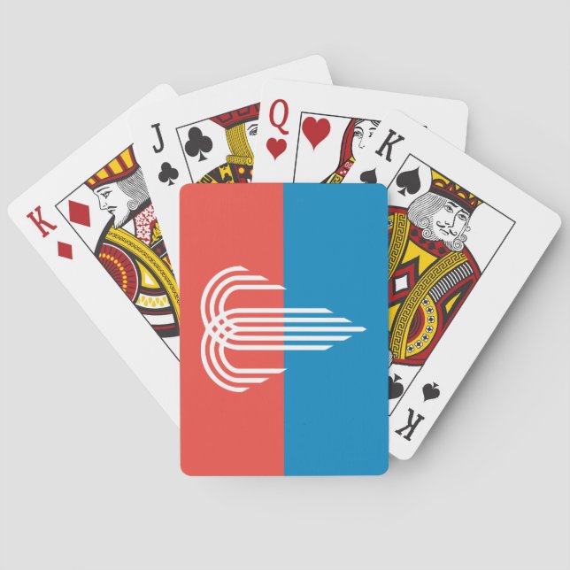Flag of Kansas City (Missouri) Playing Cards (Back)