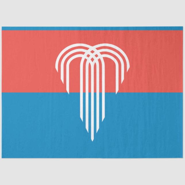 Flag of Kansas City (Missouri) Tissue Paper (Front)