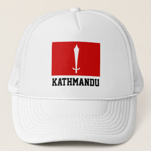 Flag of Kathmandu, Nepal Trucker Hat
