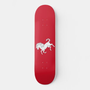Flag of Kent (White Horse) (County of England, UK) Skateboard