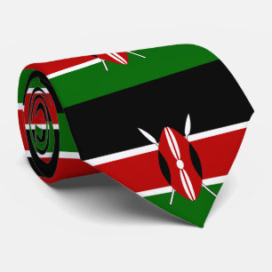 Flag of Kenya Bendera ya Kenya Tie