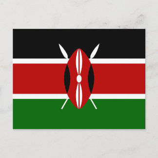 Flag of Kenya Postcard