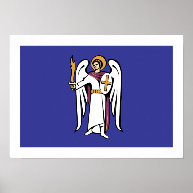 Flag of Kiev Poster (Front)