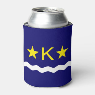 Flag of Kinshasa, Congo Can Cooler
