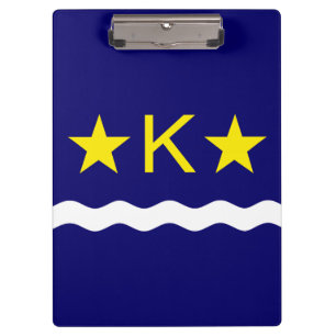Flag of Kinshasa, Congo Clipboard