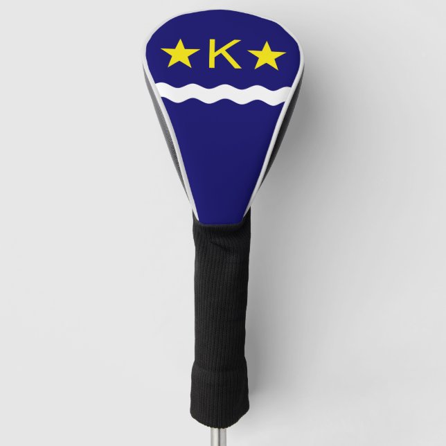 Flag of Kinshasa, Congo Golf Head Cover (Front)