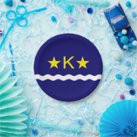 Flag of Kinshasa, Congo Paper Plates