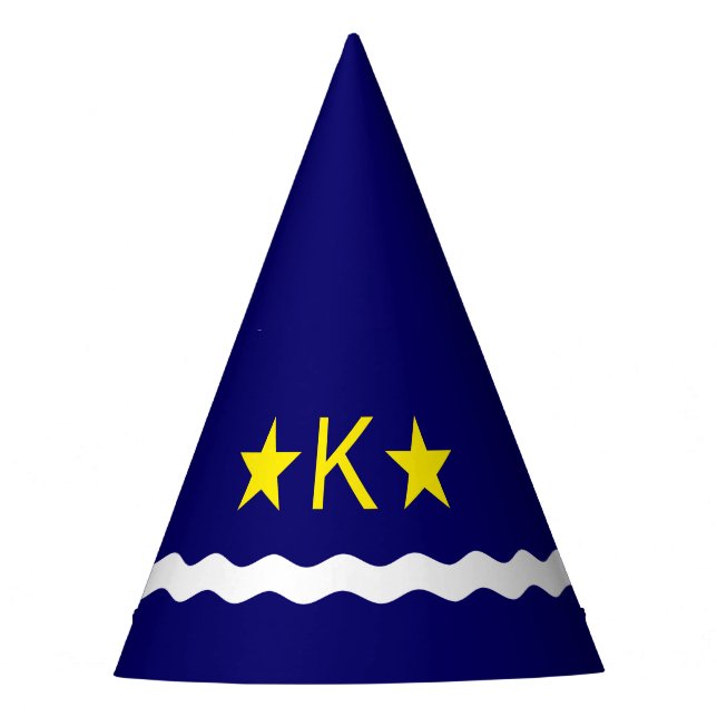 Flag of Kinshasa, Congo Party Hat (Front)