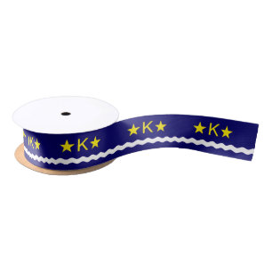 Flag of Kinshasa, Congo Satin Ribbon