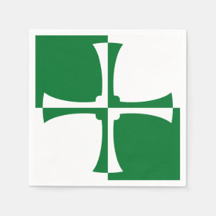 Flag of Kirkcudbrightshire Paper Napkins