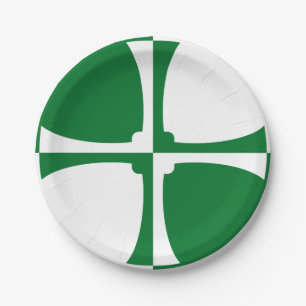 Flag of Kirkcudbrightshire Paper Plates
