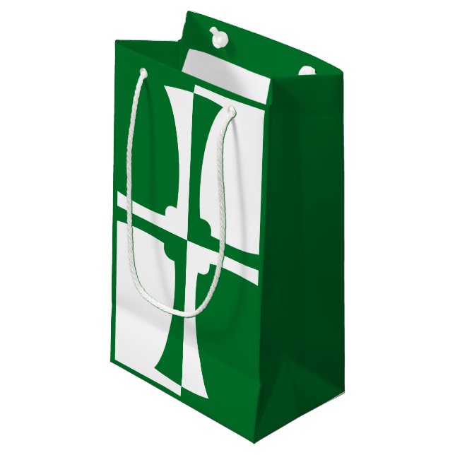 Flag of Kirkcudbrightshire Small Gift Bag (Front Angled)