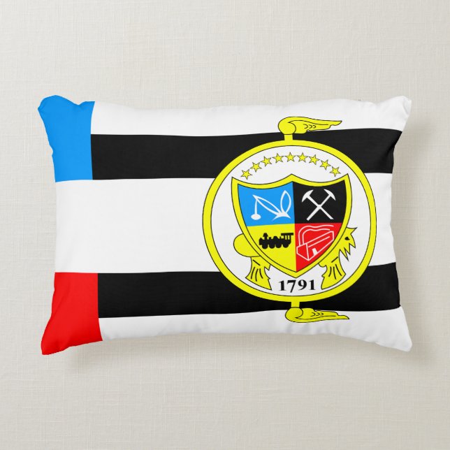 Flag of Knoxville, Tennessee Decorative Cushion (Front)