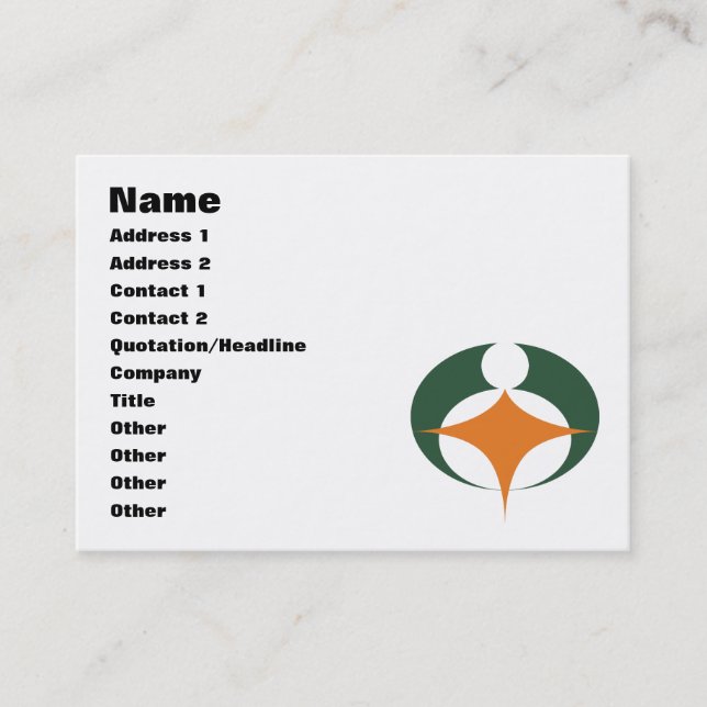 Flag of Koga, Shiga, Japan Business Card (Front)