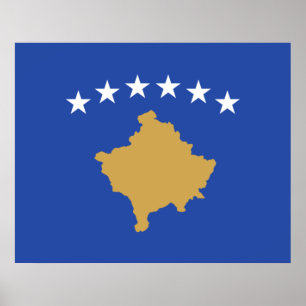 Flag of Kosovo Poster