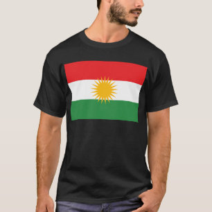 Flag of Kurdistan (Alay Kurdistan or Alaya Rengîn) T-Shirt