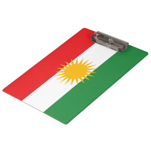 Flag of Kurdistan Clipboard